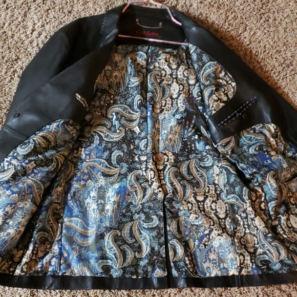Robert Graham Leather Jacket